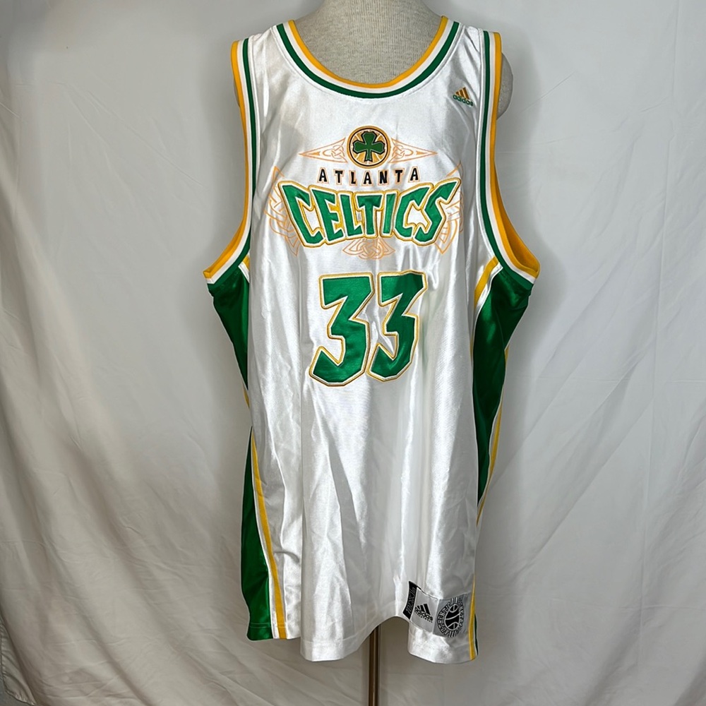 🔹 Adidas Atlanta Celtics Number 33 Jersey Larry Bird